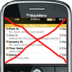 Google says fully No to Blackberry Gmail App after 22.11.2011