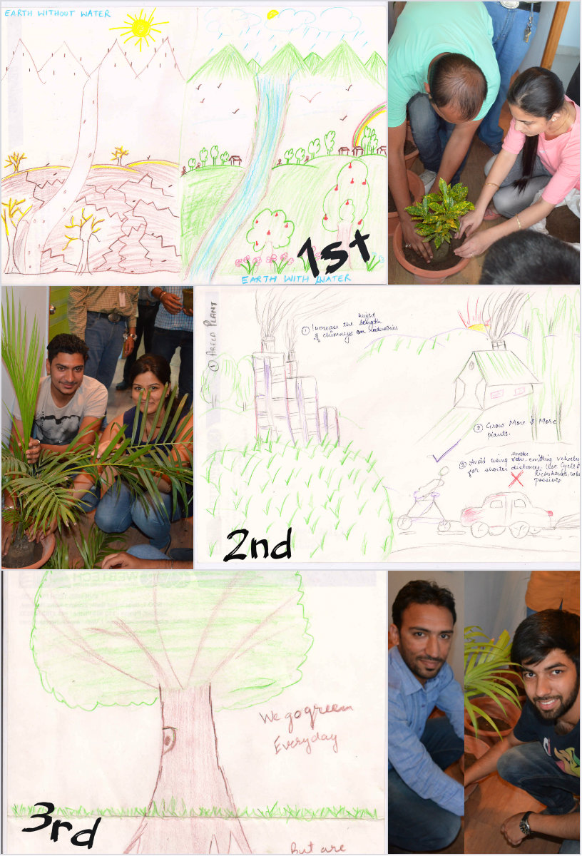 Drawing Competition on Environment Day