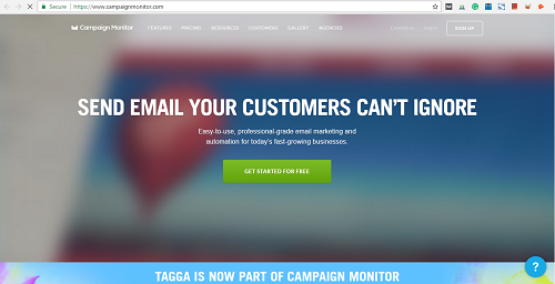 Campaign Monitor- Email Marketing Tool