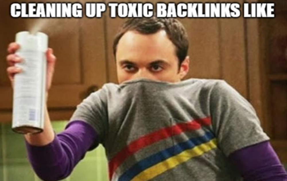 How to remove toxic backlinks